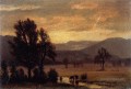 Paysage avec des bovins Albert Bierstadt